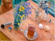 Kuzma Sergeevich Petrov-Vodkin Morning Still-Life oil painting artist